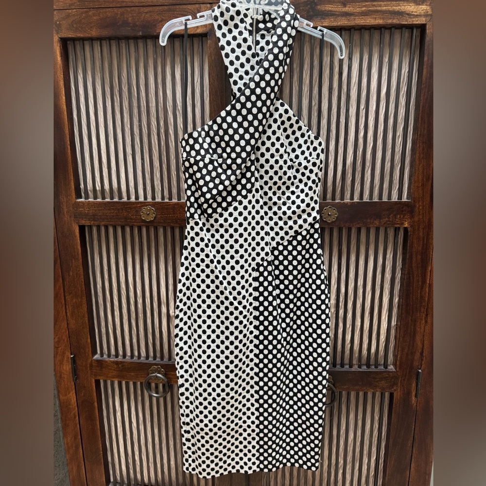 EUC Bec & Bridge Polka Dot Racerback Dress - Size 6